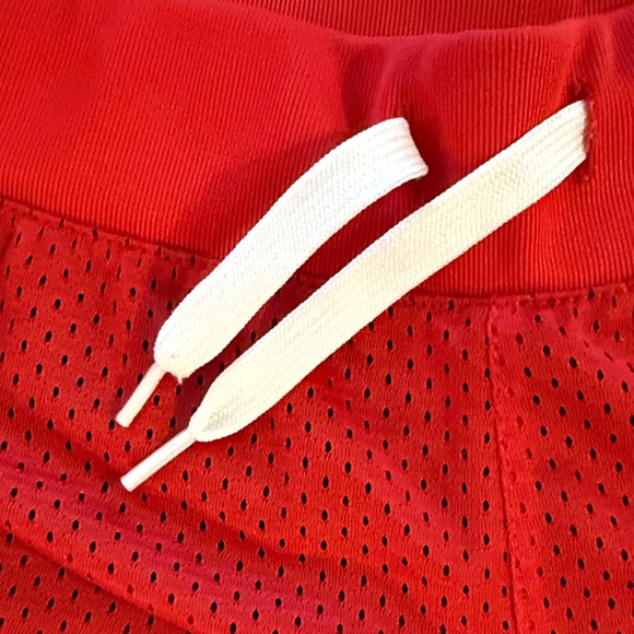 Team USA Red Women's Mesh Athletic Running Shorts - small - Picture 3 of 7